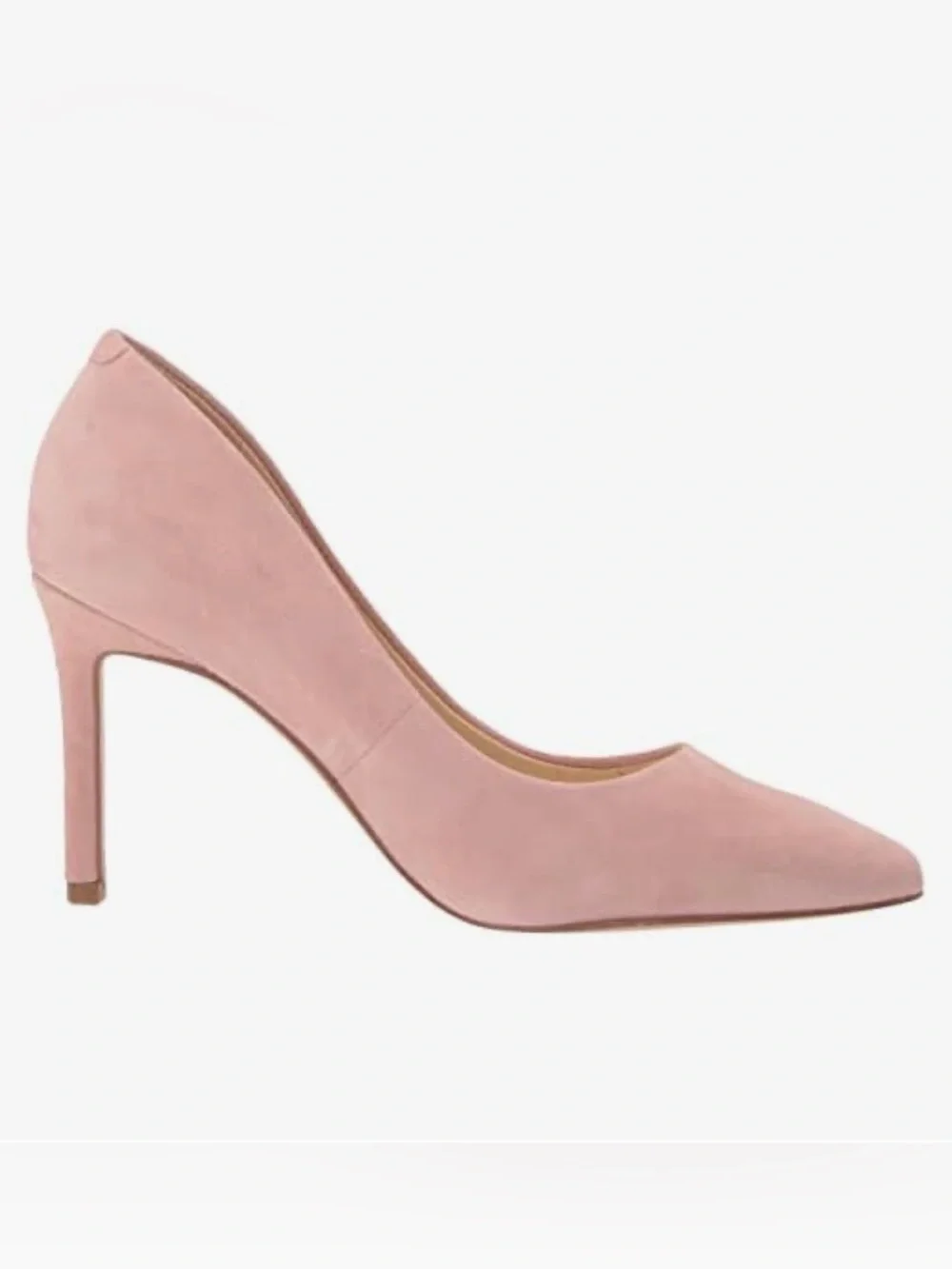 Nine West Blush Suede Pointed Toe Heel Pumps (10)